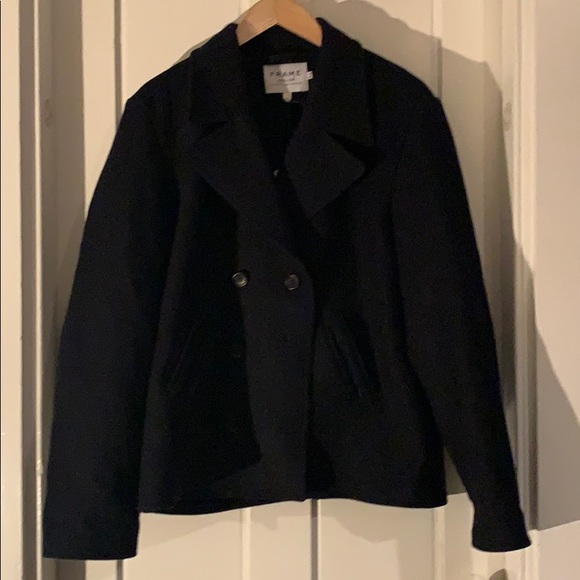 NWOT! Frame Atelier Wool Peacoat